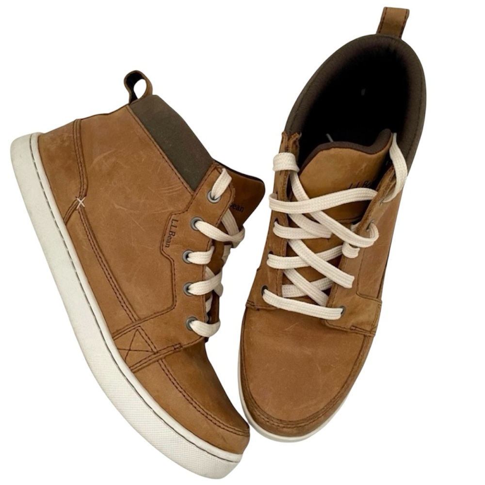 LL Bean Suede Boots Womens Size 9 Preppy Classic Gorpcore Granola Girl